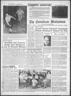 Canadian Statesman (Bowmanville, ON), 5 Nov 1959