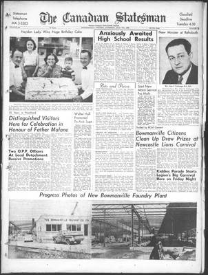 Canadian Statesman (Bowmanville, ON), 14 Jul 1960