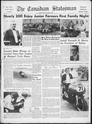 Canadian Statesman (Bowmanville, ON), 5 Jul 1961