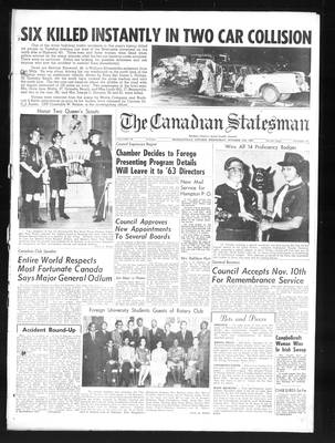 Canadian Statesman (Bowmanville, ON), 17 Oct 1962