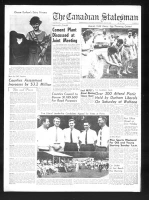 Canadian Statesman (Bowmanville, ON), 29 Jul 1964