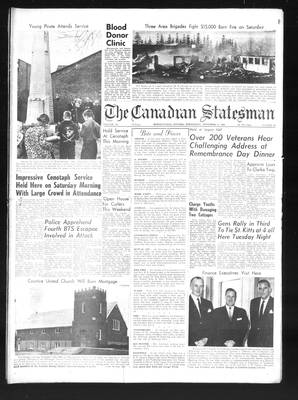 Canadian Statesman (Bowmanville, ON), 11 Nov 1964