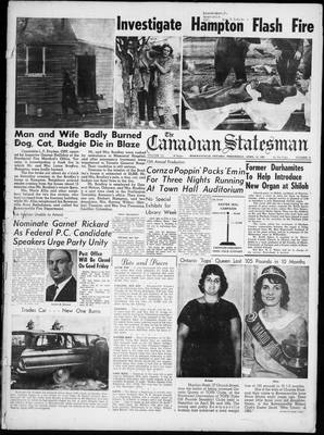 Canadian Statesman (Bowmanville, ON), 14 Apr 1965