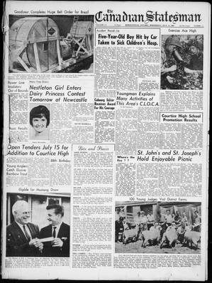 Canadian Statesman (Bowmanville, ON), 14 Jul 1965