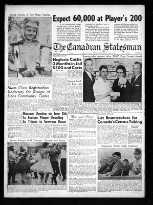 Canadian Statesman (Bowmanville, ON), 1 Jun 1966