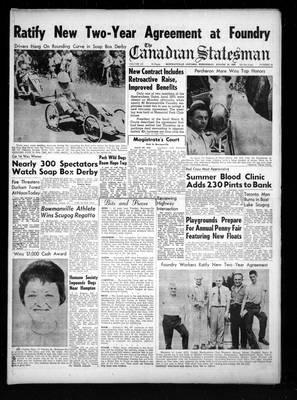 Canadian Statesman (Bowmanville, ON), 10 Aug 1966