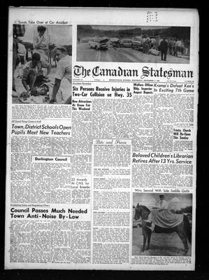 Canadian Statesman (Bowmanville, ON), 7 Sep 1966