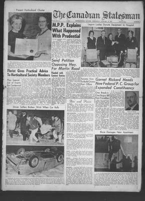 Canadian Statesman (Bowmanville, ON), 18 Jan 1967