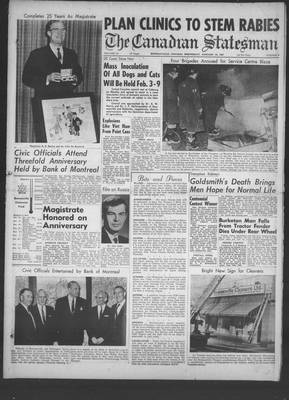 Canadian Statesman (Bowmanville, ON), 25 Jan 1967