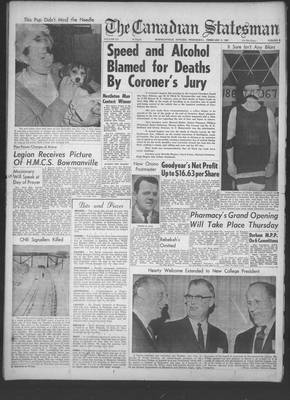 Canadian Statesman (Bowmanville, ON), 8 Feb 1967