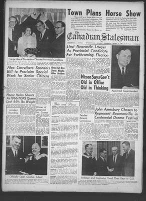 Canadian Statesman (Bowmanville, ON), 8 Mar 1967