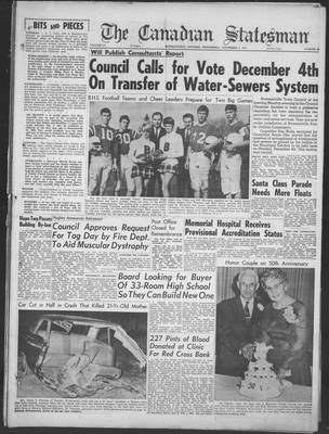 Canadian Statesman (Bowmanville, ON), 8 Nov 1967