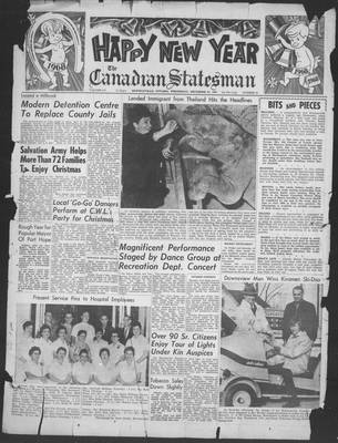 Canadian Statesman (Bowmanville, ON), 27 Dec 1967