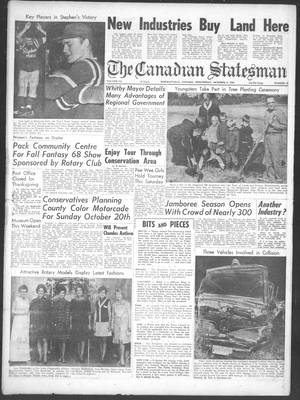 Canadian Statesman (Bowmanville, ON), 9 Oct 1968