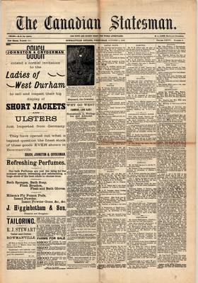 Canadian Statesman (Bowmanville, ON), 8 Oct 1890