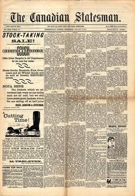 Canadian Statesman (Bowmanville, ON), 28 Jan 1891