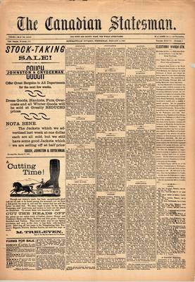 Canadian Statesman (Bowmanville, ON), 4 Feb 1891