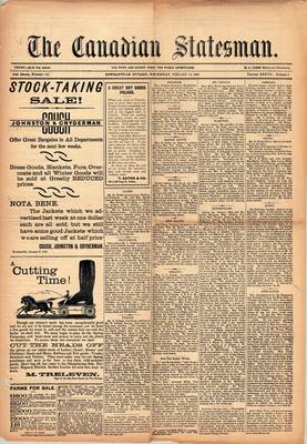 Canadian Statesman (Bowmanville, ON), 18 Feb 1891