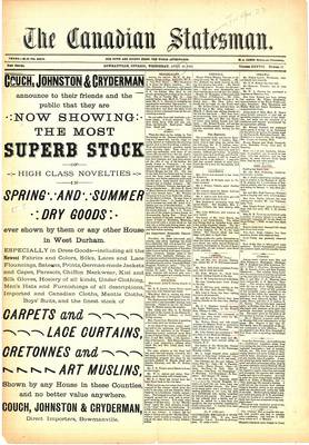 Canadian Statesman (Bowmanville, ON), 20 Apr 1892