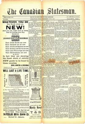 Canadian Statesman (Bowmanville, ON), 29 Jun 1892