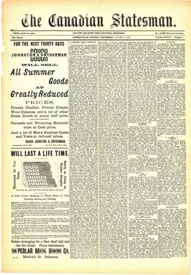 Canadian Statesman (Bowmanville, ON), 17 Aug 1892