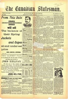 Canadian Statesman (Bowmanville, ON), 10 May 1893