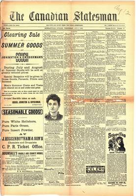 Canadian Statesman (Bowmanville, ON), 9 Aug 1893