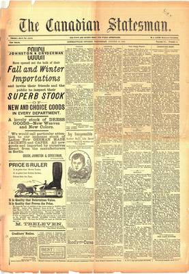 Canadian Statesman (Bowmanville, ON), 10 Oct 1894