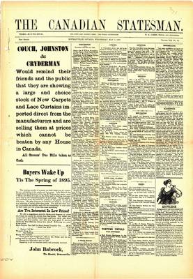 Canadian Statesman (Bowmanville, ON), 1 May 1895