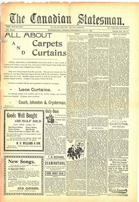 Canadian Statesman (Bowmanville, ON), 17 May 1899