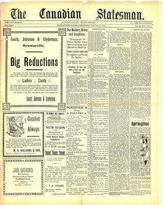 Canadian Statesman (Bowmanville, ON), 31 Jan 1900