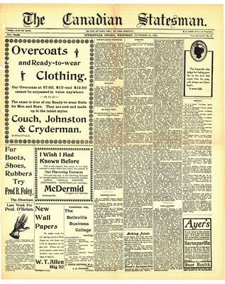 Canadian Statesman (Bowmanville, ON), 25 Nov 1903