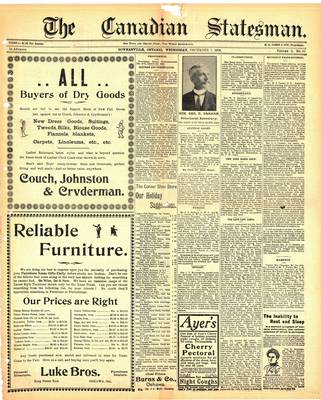 Canadian Statesman (Bowmanville, ON), 7 Dec 1904