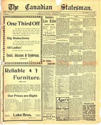 Canadian Statesman (Bowmanville, ON), 11 Jan 1905