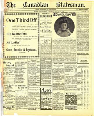 Canadian Statesman (Bowmanville, ON), 25 Jan 1905