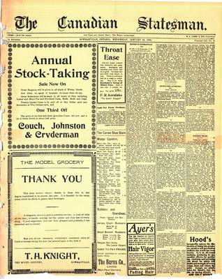 Canadian Statesman (Bowmanville, ON), 10 Jan 1906