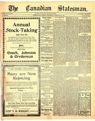 Canadian Statesman (Bowmanville, ON), 21 Feb 1906