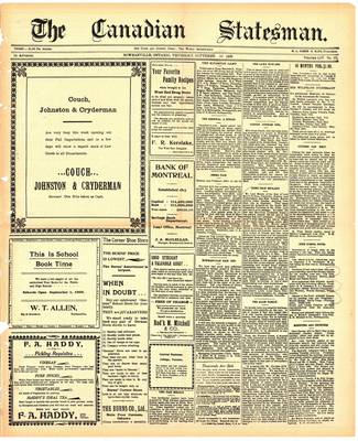 Canadian Statesman (Bowmanville, ON), 10 Sep 1908