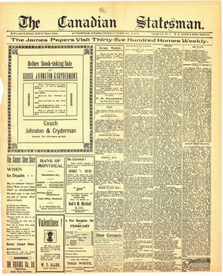 Canadian Statesman (Bowmanville, ON), 11 Feb 1909