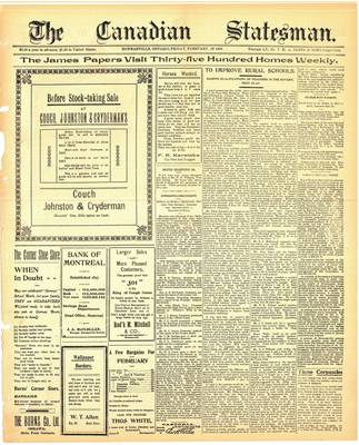 Canadian Statesman (Bowmanville, ON), 18 Feb 1909