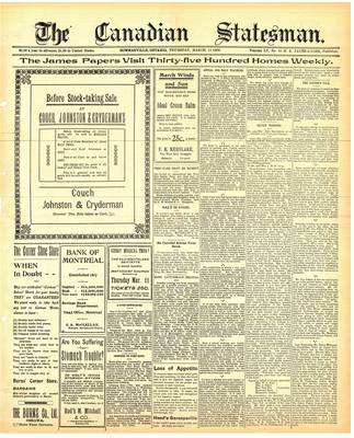 Canadian Statesman (Bowmanville, ON), 11 Mar 1909