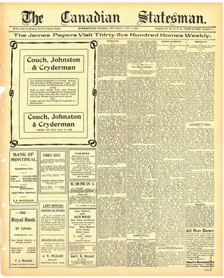 Canadian Statesman (Bowmanville, ON), 8 Jul 1909