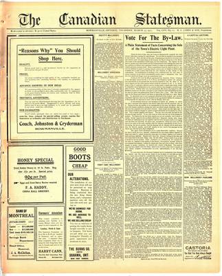 Canadian Statesman (Bowmanville, ON), 23 Mar 1911