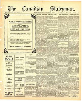 Canadian Statesman (Bowmanville, ON), 4 May 1911