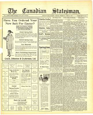 Canadian Statesman (Bowmanville, ON), 10 Apr 1919