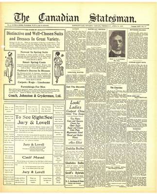 Canadian Statesman (Bowmanville, ON), 24 Apr 1919