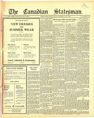 Canadian Statesman (Bowmanville, ON), 8 Jul 1920