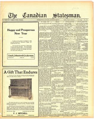 Canadian Statesman (Bowmanville, ON), 29 Dec 1921