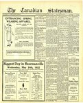 Canadian Statesman (Bowmanville, ON), 11 May 1922