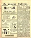 Canadian Statesman (Bowmanville, ON), 7 Dec 1922